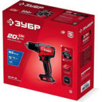 Бесщеточная дрель-шуруповерт, 20 В, 65 Н*м, 2 АКБ LMS (2 А*ч), сумка, ЗУБР, ДБ-65-22